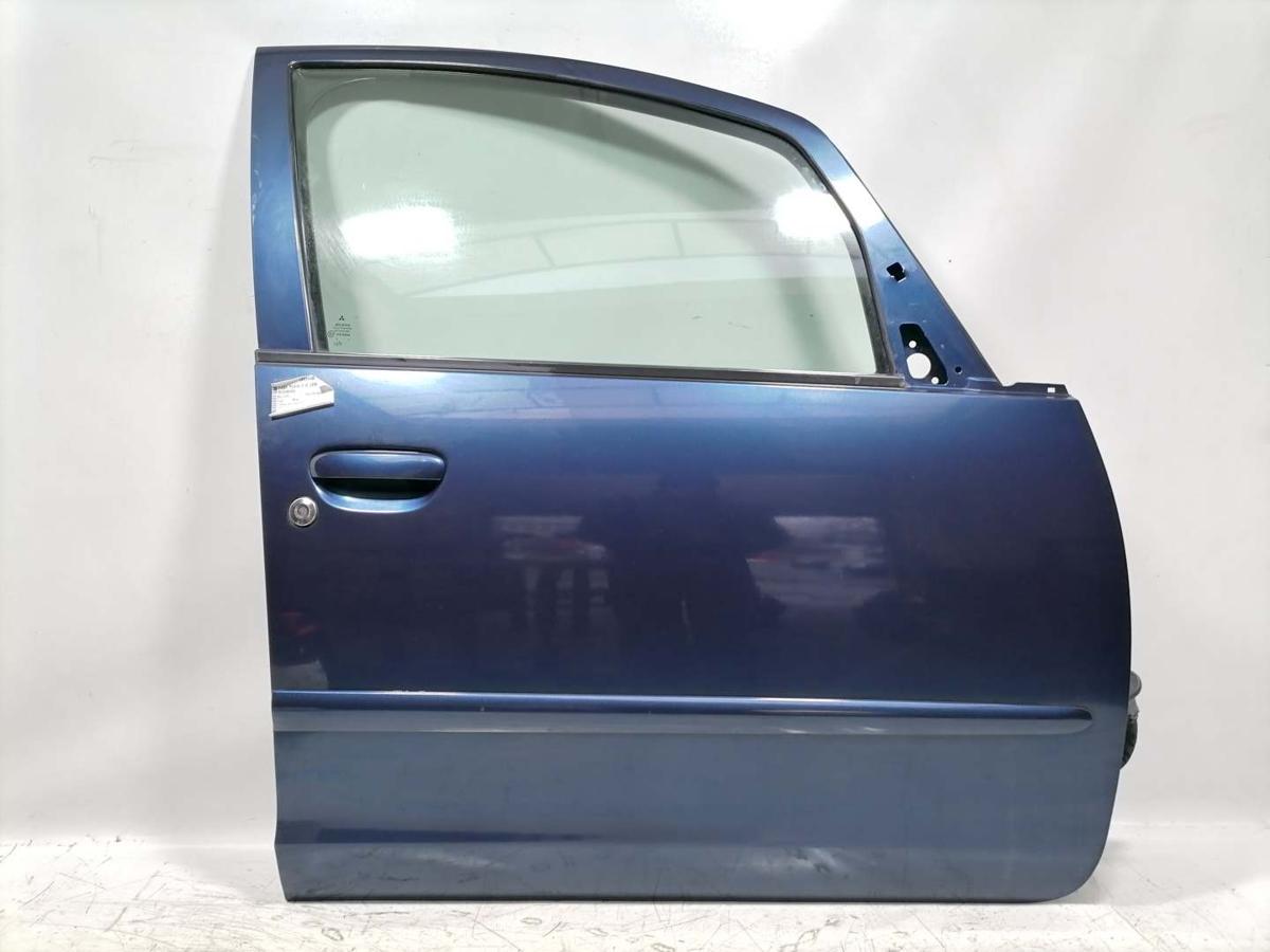 Mitsubishi Colt Z30 original T&uuml;r vorn rechts 5-T&uuml;rer T43 Blau Rohbau Bj.2005